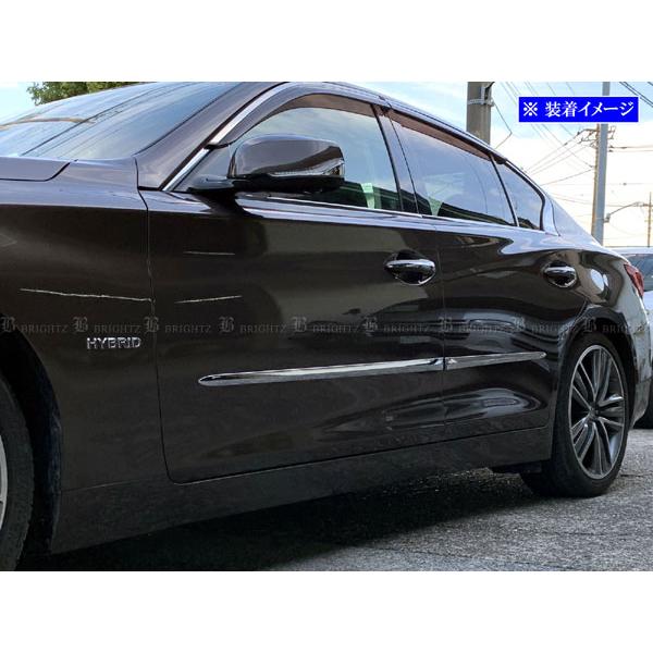 スカイライン　ガーニッシュ 日産(純正) ダークカラーリアガーニッシュ のパーツレビュー