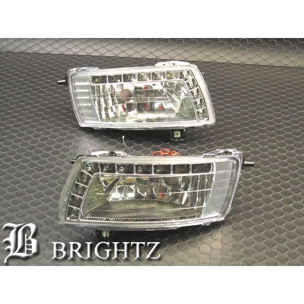 ヴェルファイア GGH20W GGH25W LED デイライト 付 フォグ ライト FOG