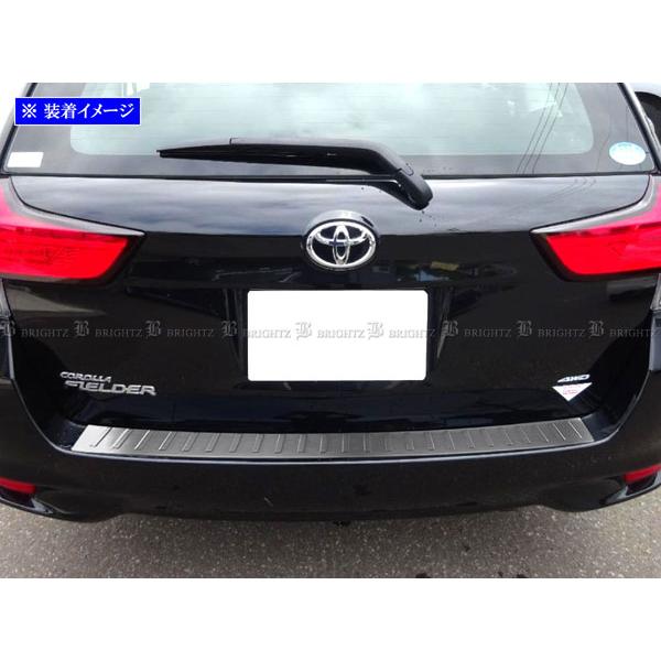 カローラフィールダー 160 ZRE162G 中期 後期 ステンレス リア