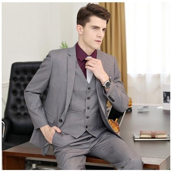 ビジネススーツ メンズ 2ピーススーツ スリーピーススーツ おしゃれスーツ 二次会 結婚式 ビジネス 卒業式 成人式 Ufixnan ムゲンカレイ 通販 Yahoo ショッピング