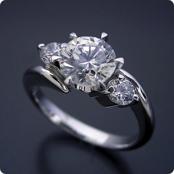 婚約指輪1カラット1ctダイヤモンドエンゲージリングプラチナブライダルジュエリー結婚指輪マリッジリング受注生産品1カラット版:6本爪サイドメレデザ 婚約指輪1カラット1ctダイヤモンドエンゲージリングプラチナブライダルジュエリー結婚指輪マリッジリング受注生産品1カラット版:6本爪サイドメレデザ