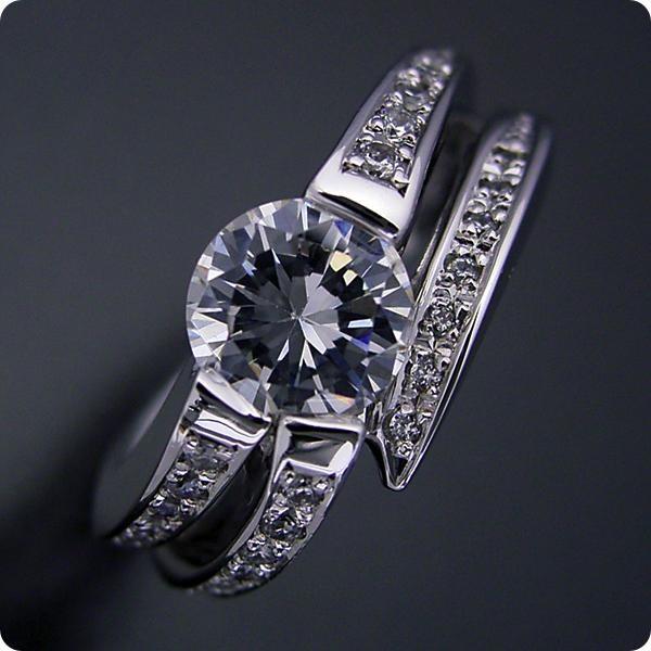 100万円 婚約指輪 1カラット エンゲージリング 1ctダイヤモンド プロポーズ用 ブライダルジュエリー プラチナ 1カラット版：1カラット