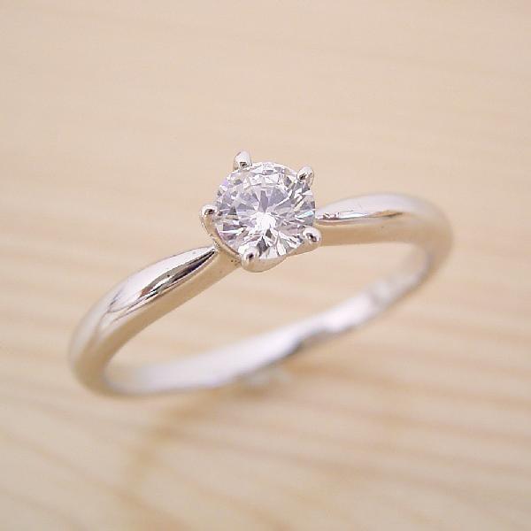 50万円 婚約指輪 ０.５カラット エンゲージリング 一粒 ダイヤモンド 