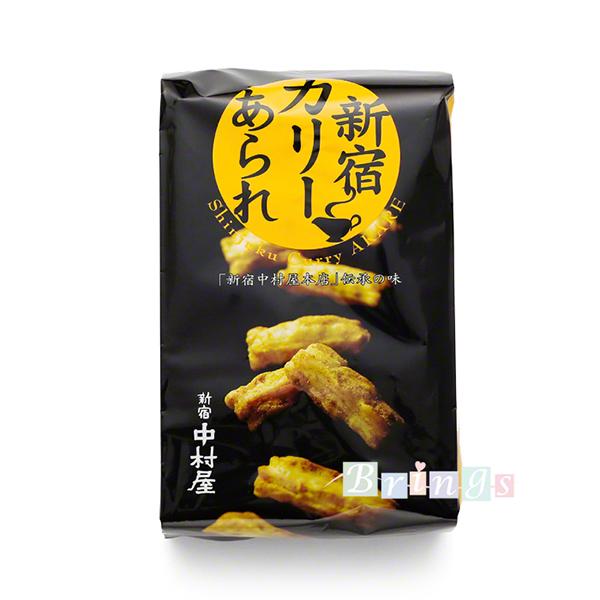 新宿中村屋の地域限定商品です。中村屋本店伝承のカレースパイスをあられでお楽しみください。プチギフトにもお使いいただけるようお土産袋もお付けいたします。ポイント利用にもお使いください。