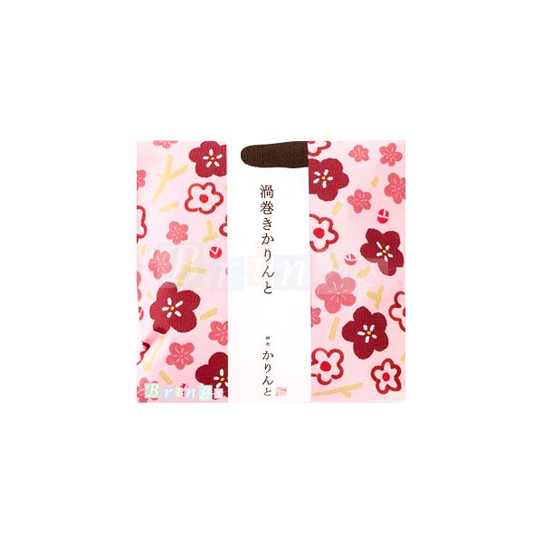 バリエーション豊富な味が楽しめるかりんとの小袋です。おみやげ袋もお付けしておりますのでおもたせにもお使いいただけます。ポイント利用にもお使いください。