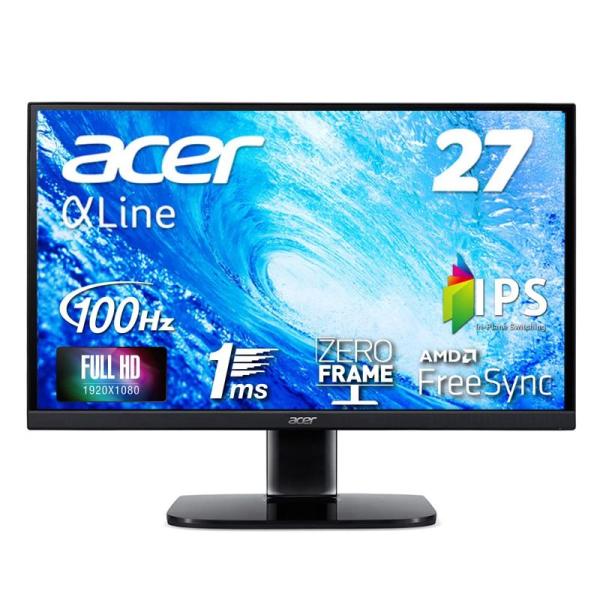 Acer モニター AlphaLine KA272Ebmix 27インチ IPS 非光沢 フルHD 