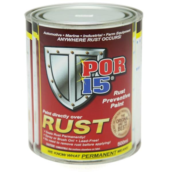 他サイト： POR-15(ピーオーアール15) Rust Preventive Paint シルバー 500mlの商品画像