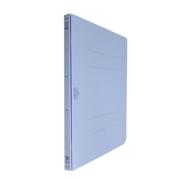 コクヨ フラットファイル PP表紙 樹脂製とじ具 2穴 A4 150枚収容 青 フ-H10B