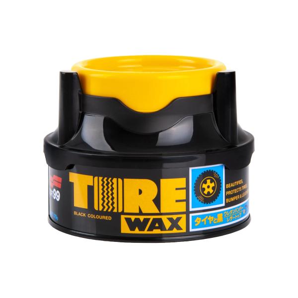 他サイト： ソフト99(SOFT99) 足回りケア WAX タイヤブラックワックス 170g 自動車用タイヤの艶出し用 02015の商品画像