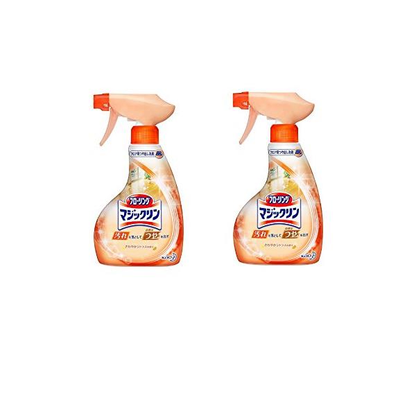 フローリングマジックリン フロア用掃除道具 つや出しスプレー 本体 400ml