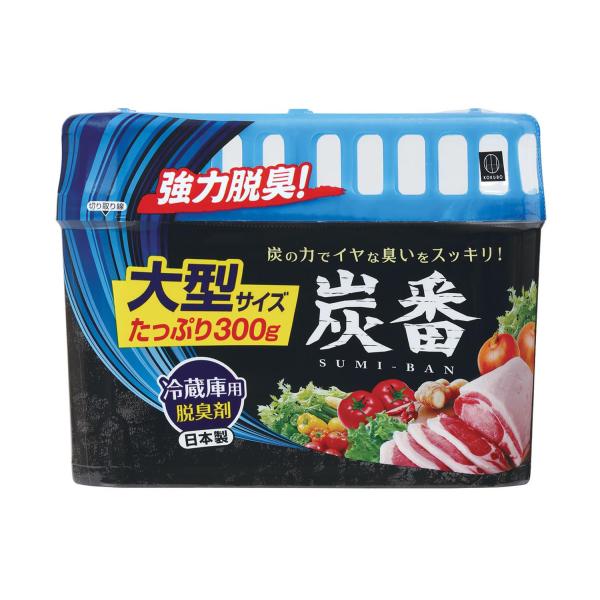 小久保 強力脱臭剤 炭番 冷蔵庫用 大型300g