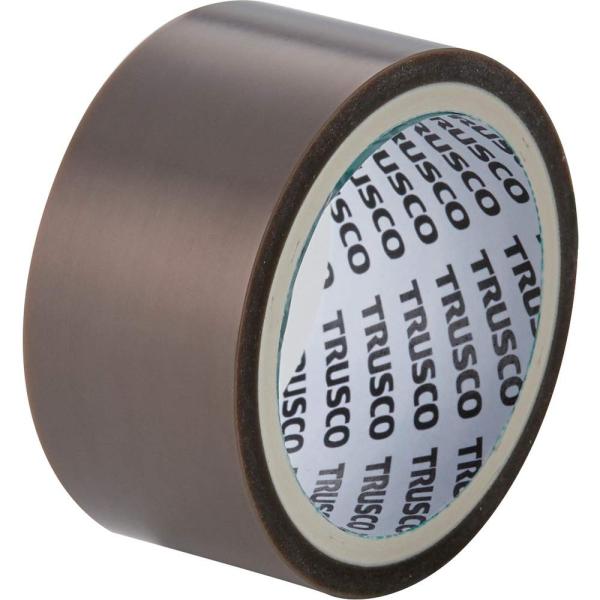 TRUSCO(トラスコ) 5mフッ素樹脂粘着テープ 厚み0.08mm 幅10mm グレー TFJ-08-10-5M-GY