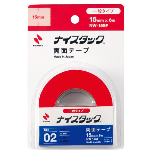 ニチバン 両面テープ ナイスタック (一般) 15mm×6m NW-15SF