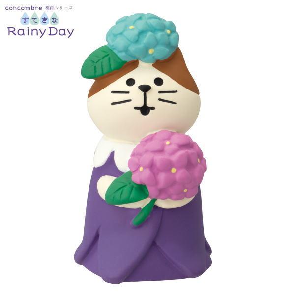 DECOLE（デコレ） concombre コンコンブル フラワーにゃんこ あじさい