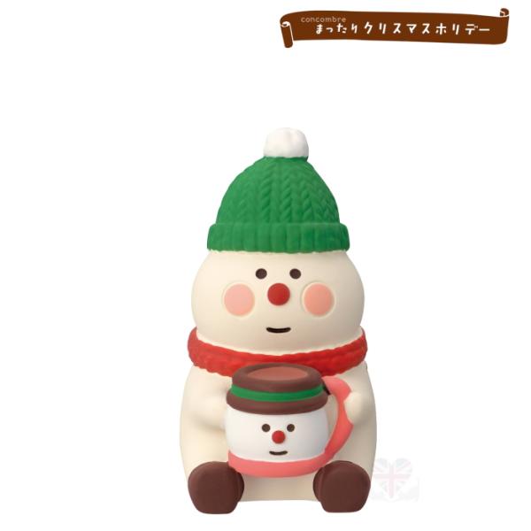 デコレ(DECOLE) concombre コンコンブル ぽっちゃりスノーマン ココア |まったりクリスマスホリデー|A Relaxing Christmas Holiday|2026 クリスマス
