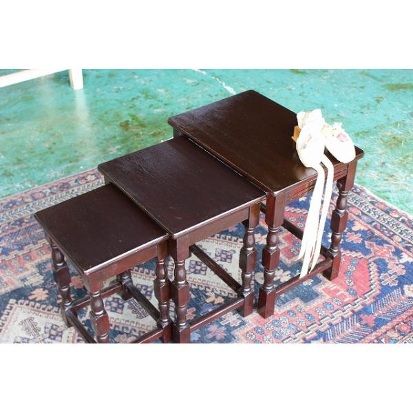 イギリスアンティーク家具 ネストテーブル テーブル コーヒーテーブル