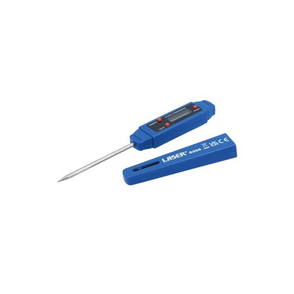 Laser-8358 デジタル温度計、ポケットサイズ -40°C 〜 +250°C