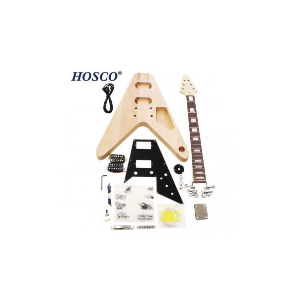 HOSCO(ホスコ)  楽器組立キット　エレキギターキット　FVタイプ  ER-KIT-FV