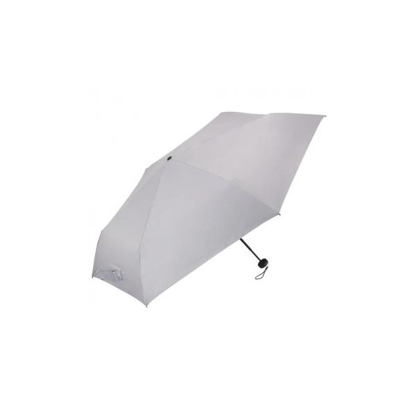 LESS IS MORE ネオミニ UVブロック 折りたたみ傘 55cm アッシュグレー S355-1130GY1-BG