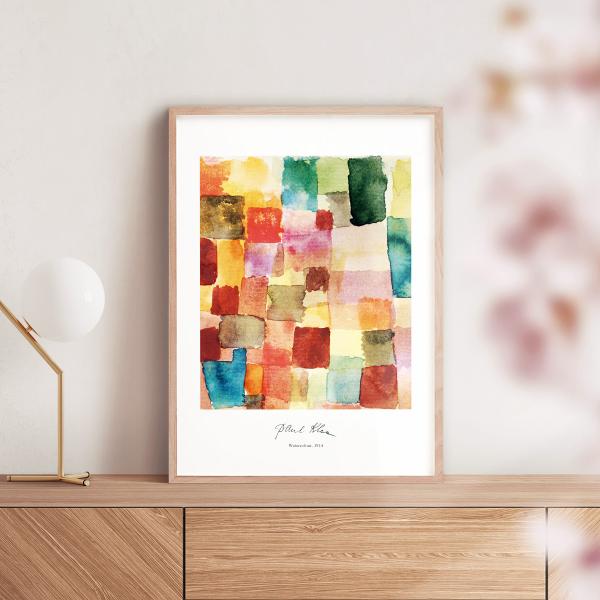 1914年に描かれた、パウル・クレーの絵画「Watercolour」をデザインしたアートポスターです。お部屋やオフィスを鮮やかに彩り、コーディネートのアクセントに。ぜひ名画の世界をお楽しみください。●型番 : AP257●材質 : 紙●製造...