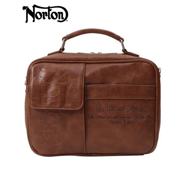 ノートン（NORTON） ショルダーバッグ 233N8502 PU マルチ ポケット 