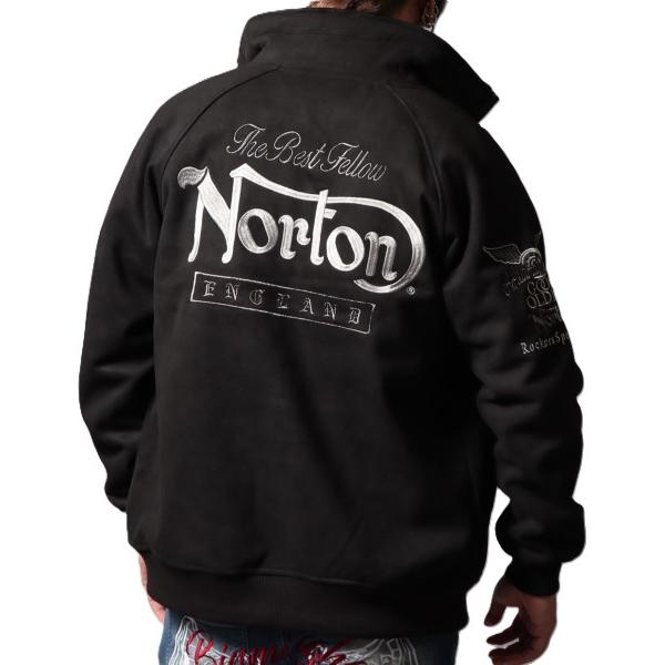 ノートン Norton スウェード ジャケット 243N1312 裏ボア モイスト 
