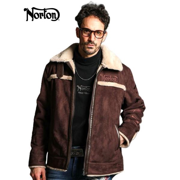 ノートン（NORTON） B-3ジャケット 253N1701 ビッグアームロゴ