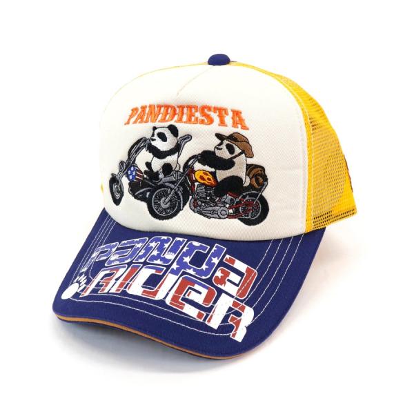 錦 にしき PANDIESTA パンディエスタ 帽子 715860 熊猫謹製 刺繍