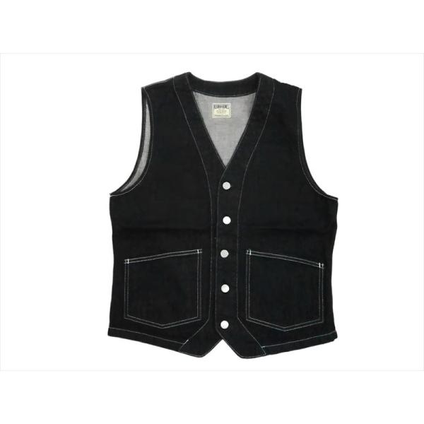 児島ジーンズ　インディゴ　デニム ワークベスト　サイズXL　極美品 児島ジーンズ インディゴ デニム ワークベスト サイズXL 極美品 楽天