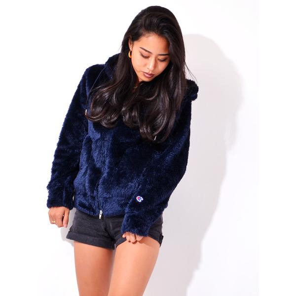 Champion チャンピオン ボア フリース パーカー レディース モコモコ ジップアップ 日本規格 Cw L604 Buyee Buyee Japanese Proxy Service Buy From Japan Bot Online