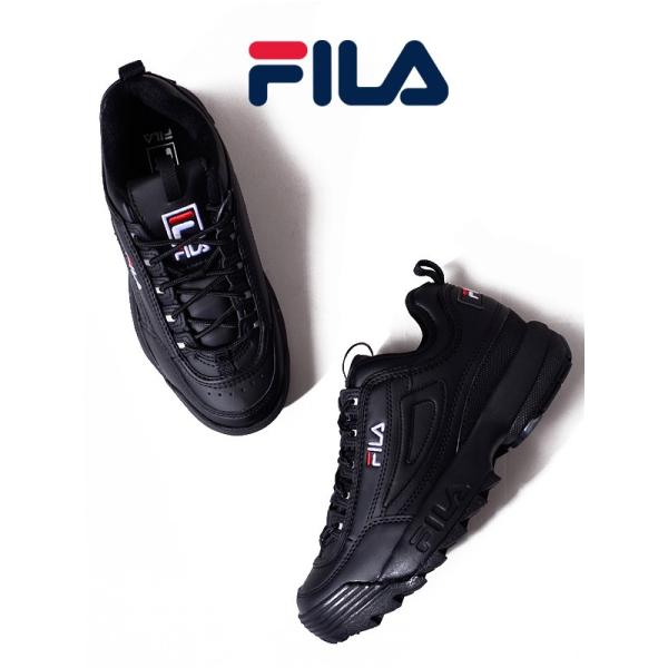 Fila フィラ スニーカー レディース メンズ 黒 ブラック ダッドシューズ ダッドスニーカー Disruptor 2 厚底スニーカー 靴 通学 ランニング シューズ F0215 1073 Buyee 日本代购平台 产品购物网站大全 Buyee一站式代购 Bot Online