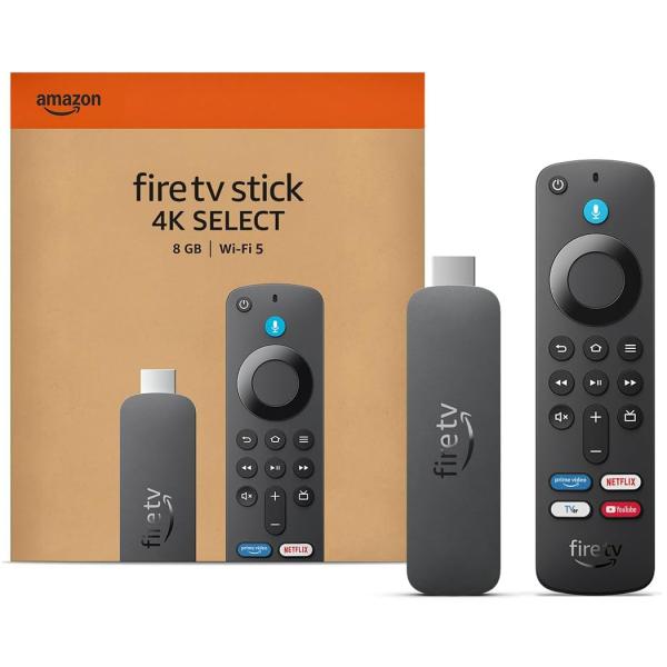 Amazon Fire TV Stick 4K Select 4K ファイヤースティック ストリーミングメディアプレイヤー