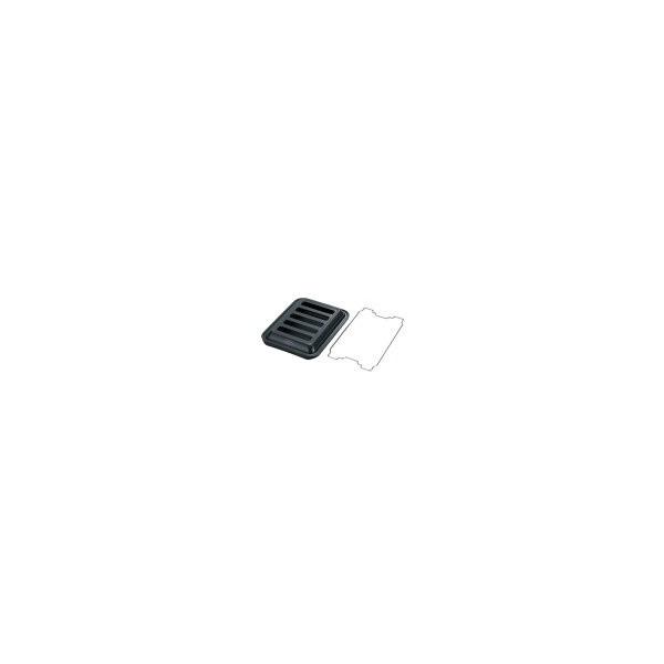 【送料無料】リンナイ ココットプレート(ワイドグリル) RBO-PC90W ブラック
