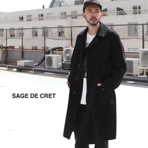 サージュデクレ SAGE DE CRET アウター コート Super 100's メルトン