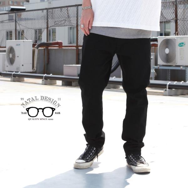 パンツ NATAL DESIGN S600-s ALL BLACK brownfloor_bd-053