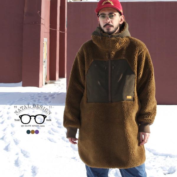 1*s様 NATAL DESIGN ボアブルゾンジャケット natal design（ネイタルデザイン） ブルゾン アウター WHITE BUFFALO