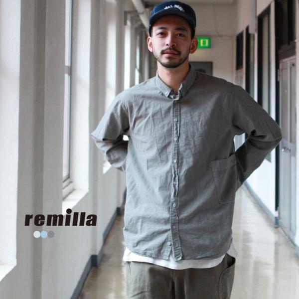 REMILLA ストライプ 長袖シャツ REMILLA ストライプ 長袖シャツ