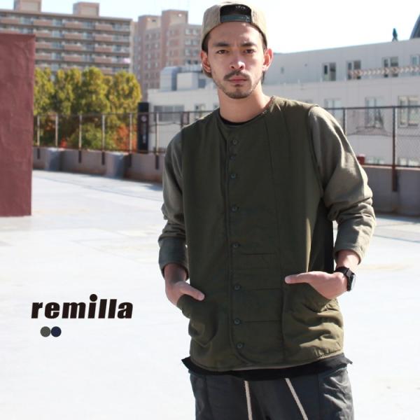 remilla（レミーラ） ぺントベスト アウター ベスト : BROWN FLOOR