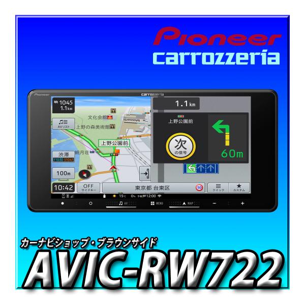楽ナビ AVIC-RW722 新型 車種別取付キットやオプション品との