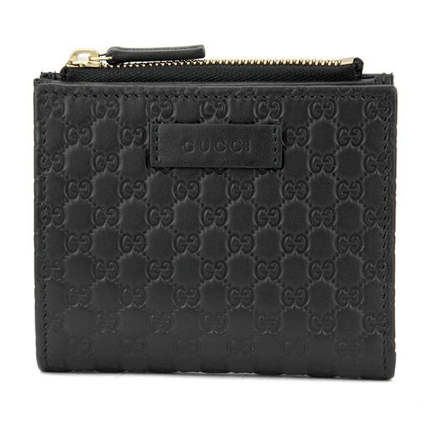 クーポン対象』グッチ 2つ折り財布 GUCCI マイクロ グッチ シマ 510318 