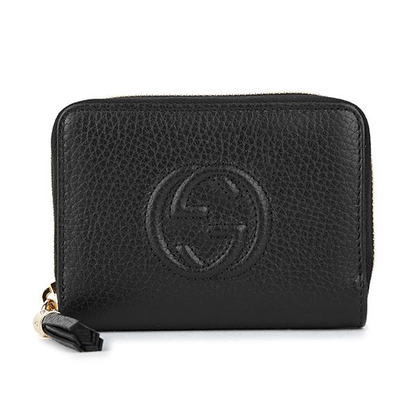 グッチ ソーホー 598209 レザー ケース ブラック GUCCI 並行輸入 グッチ コインケース ソーホー 598209 A7M0G