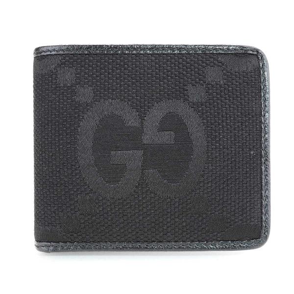 GUCCI ブラック 財布　ジャンク品 中古・古着通販】GUCCI (グッチ) 長財布 GGキャンバス ブラック サイズ