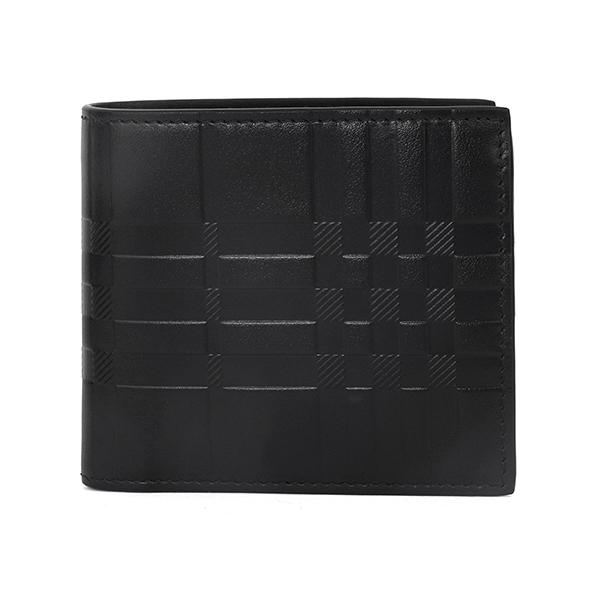 BURBERRY バーバリー 2つ折り財布 エンボスチェック 8050915 BURBERRY バーバリー 2つ折り財布 エンボスチェック 8050915