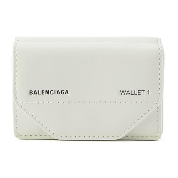 バレンシアガ 3つ折り財布 ホワイト BALENCIAGA 529098 0ST0N 9060