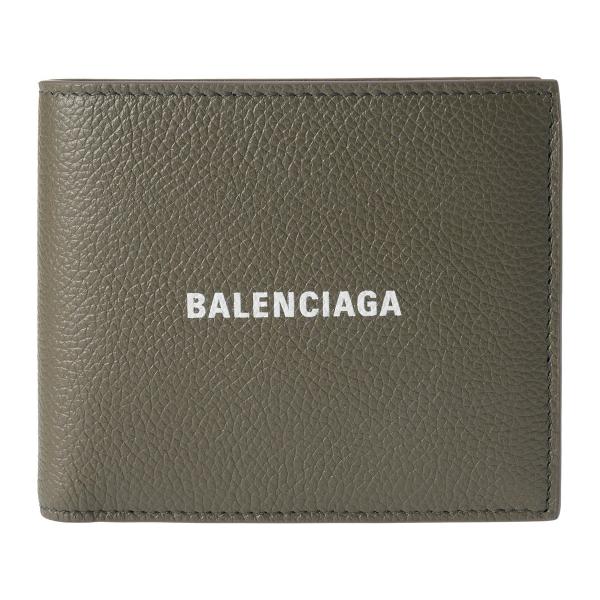並行輸入 バレンシアガ 2つ折り財布 BALENCIAGA キャッシュ 594315 1IZI3 3590 メンズ カーキ グリーン 緑 爆買