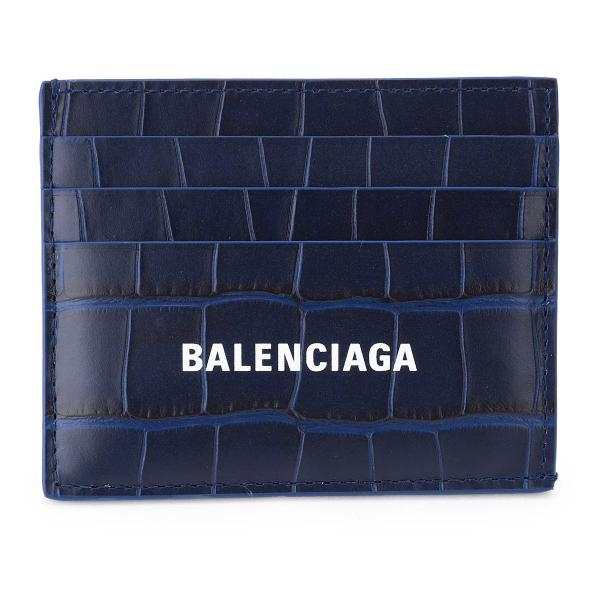 並行輸入 バレンシアガ カードケース BALENCIAGA キャッシュ 6836581ROP3 4690 ユニセックス ネイビー 紺 爆買
