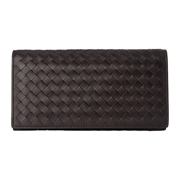 BOTTEGA　VENETA　イントレチャート　長財布　ブラック　V4651 BOTTEGA VENETA ボッテガヴェネタ 長財布 メンズ レディース