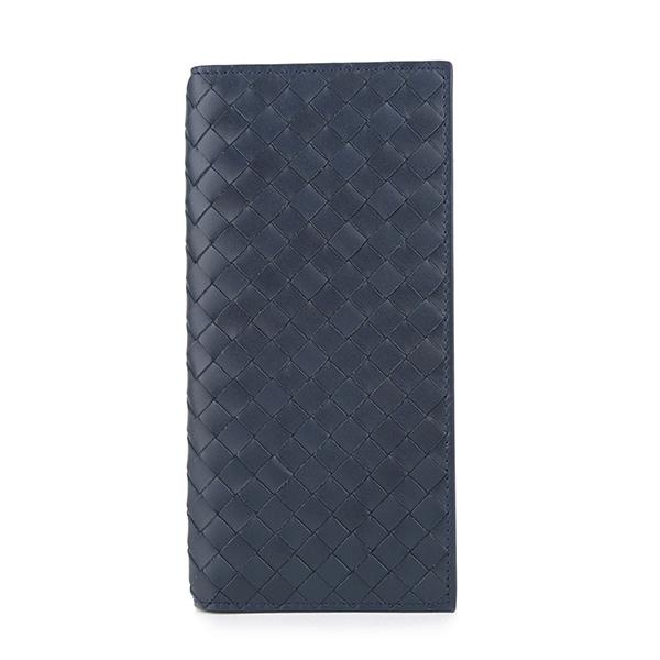 ボッテガヴェネタ 長財布 ネイビー 紺 BOTTEGA VENETA 442556 V4651