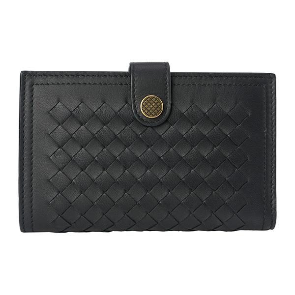 ボッテガ財布 ボッテガヴェネタ BOTTEGA VENETA 二つ折り財布 イントレ