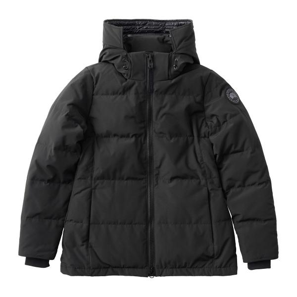 美品 カナダグース ロゴ ワッペン ダウン アウター 3804LB ブラック CANADA GOOSE 並行輸入 カナダグース ダウンジャケット ブラック